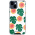 Bouffants and Broken Hearts Tropical Leaves and Citrus iPhone 15 Clear Case